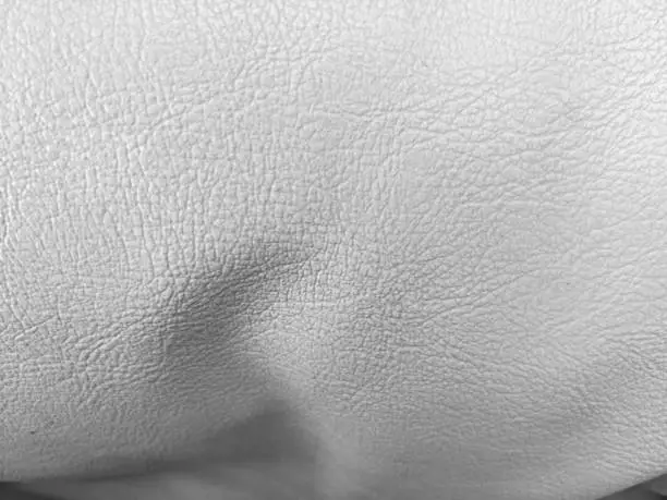 close up white leather texture background