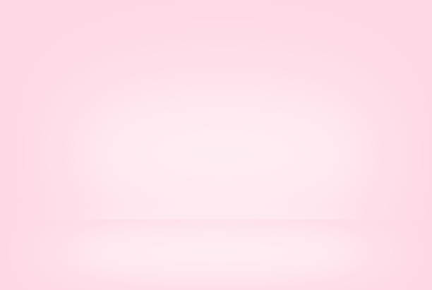 istock Abstract pink blurred smooth background color gradient wall can used creative concept,add product. 909424448