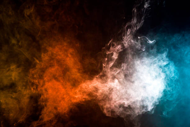 istock Background from the smoke of vape 909424586