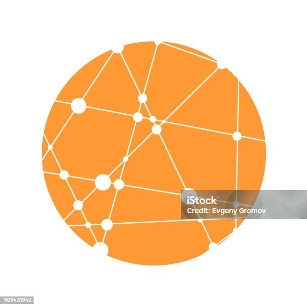 Conception Dicône Science Vecteurs libres de droits et plus d'images vectorielles de Connexion - Connexion, Relier les points, Cercle