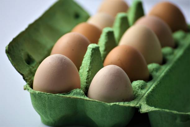 istock An concept Image of some Eggs in a box 909433484