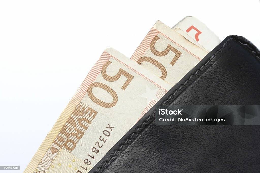 Wallet and money  Credit Card Stock Photo