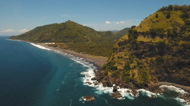 istock Tropical landscape, sea, beach, mountains 909437306