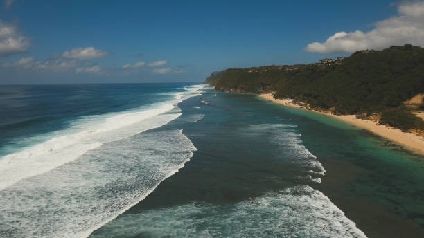 istock Aerial view beautiful beach. Bali,Indonesia 909437368