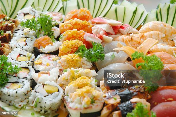 Japonese Alimentos Foto de stock y más banco de imágenes de Alimento - Alimento, Arroz - Comida básica, Atún - Pescado