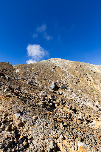 Pequeñas bocanadas de gases sulfúricos en Monte Egon photo