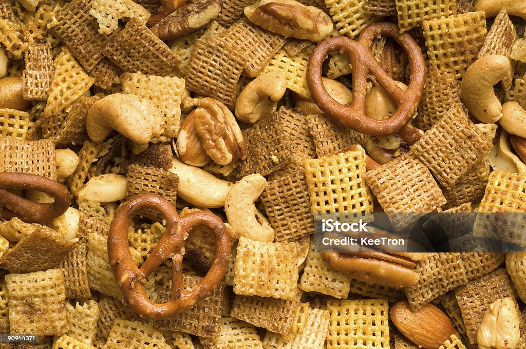 Snack Mix di sfondo - Foto stock royalty-free di Varietà - Concetto