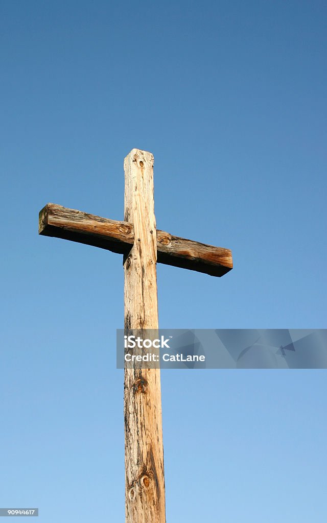 Drewniany Krzyż w Jamestown, Virginia - Zbiór zdjęć royalty-free (Bez ludzi)