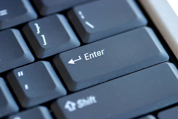 enter 키 (close-up - computer key close up computer qwerty 뉴스 사진 이미지