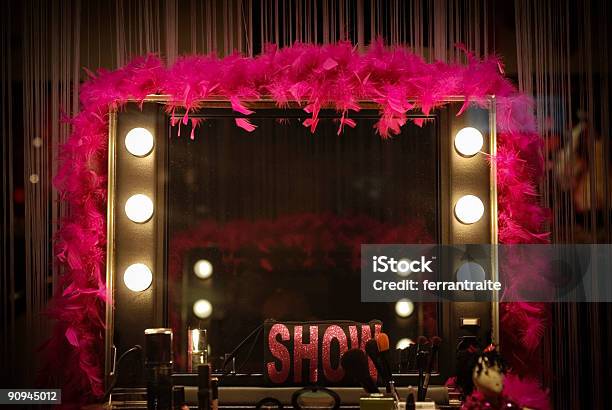 Backstage Mirror Stock Photo - Download Image Now - Backstage, Cabaret, Mirror - Object