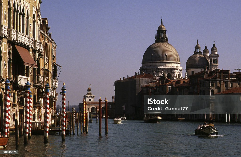Der Chiesa di Santa Maria della Salute, Venedig, Italien - Lizenzfrei Außenaufnahme von Gebäuden Stock-Foto