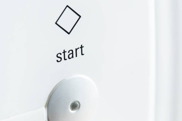 istock Closeup of microwave 909453516