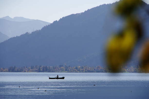 istock Magnificent mountain lake in southern Germany 909453846
