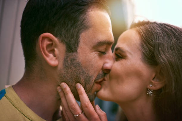 istock Who needs words when there are kisses? 909454604