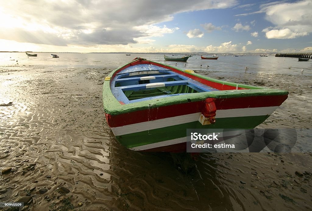 Barca da pesca - Foto stock royalty-free di Acqua