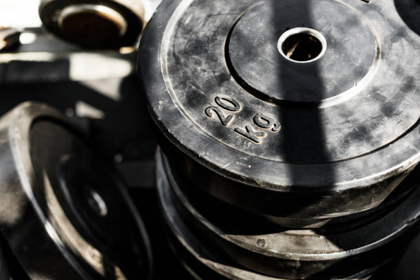 istock Fitness equipment 909462160