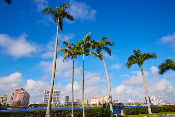 istock Palm Beach skyline Florida US 909468648