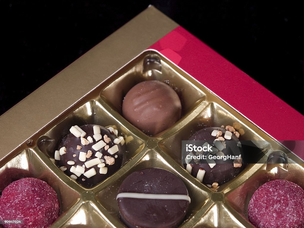 Chocolate box  Box - Container Stock Photo
