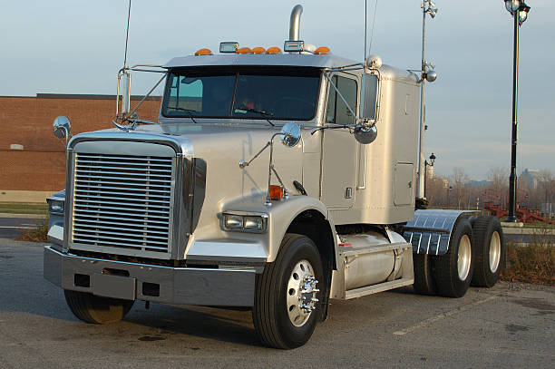 istock Transport truck 90947184