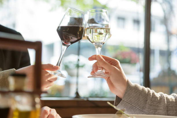 istock Couple enjoying wine 909475076