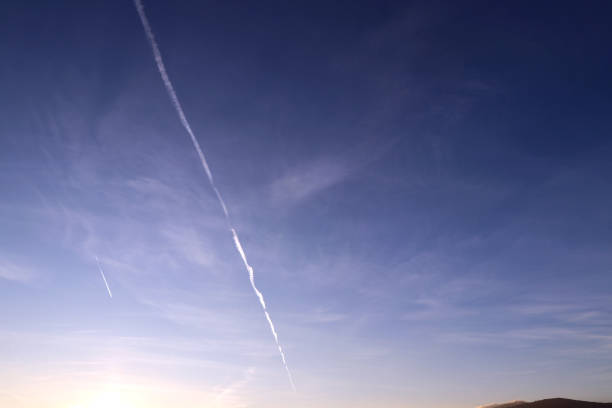 istock The morning sunset with clear and blue sky 909475918