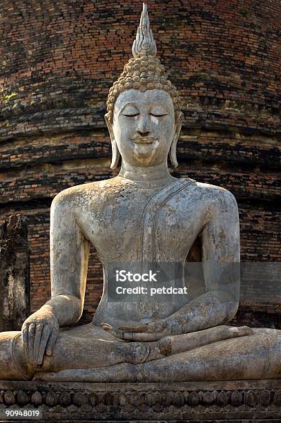 Meditieren Buddha Im Sukothai Stockfoto und mehr Bilder von Architektur - Architektur, Asien, Ayutthaya