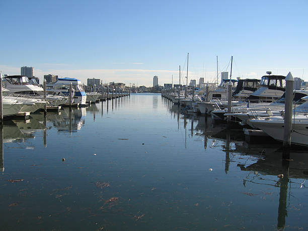 istock yachts Docked on the Pier 90948487