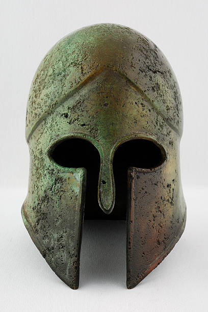 istock Ancient Greek Corinthian Helmet 90948718