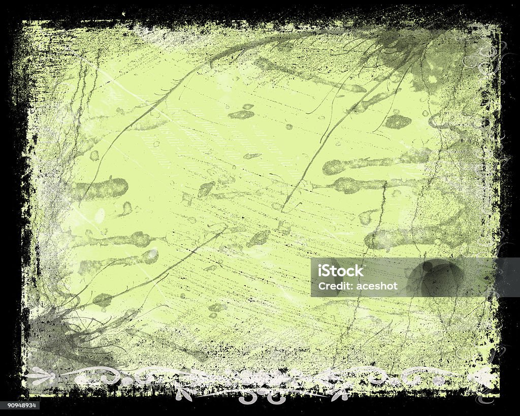 Lime Grün grunge Hintergrund - Lizenzfrei Abstrakt Stock-Foto