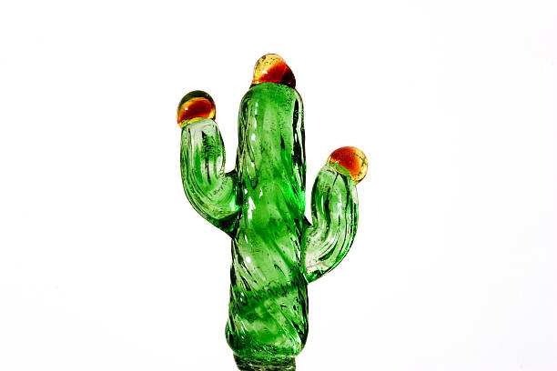 istock Glass Saguaro Cactus Isolated on White 90949147