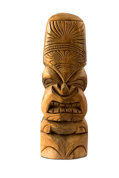 istock Hawaiian God Carving 90949912