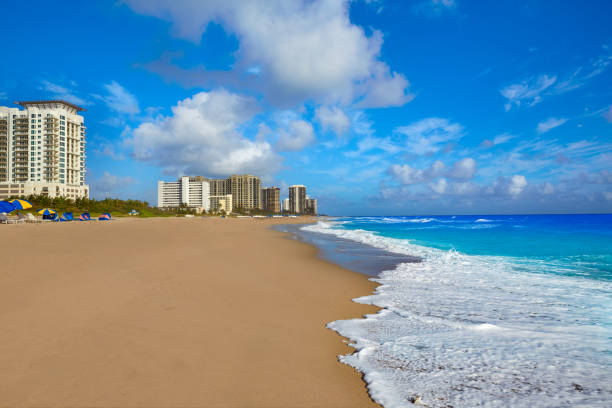 istock Singer Island beach at Palm Beach Florida US 909502130
