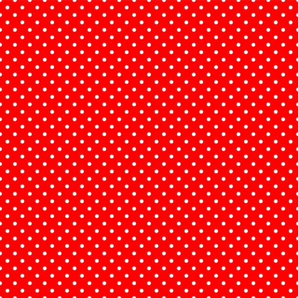 Red Background White Dots Illustrations, Royalty-Free Vector Graphics &  Clip Art - iStock