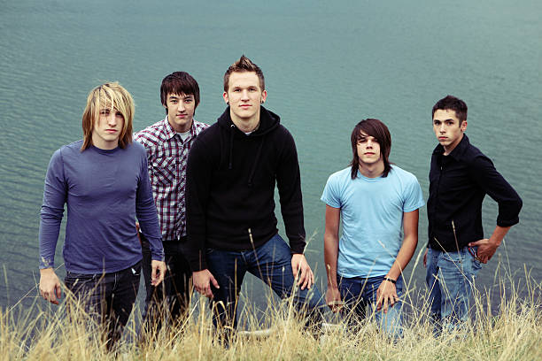 istock Group Of River Guys Standing 90950987
