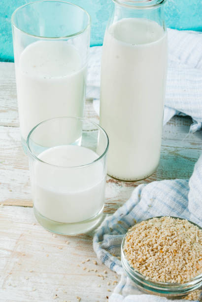 istock Vegan alternative non-dairy milk 909512998