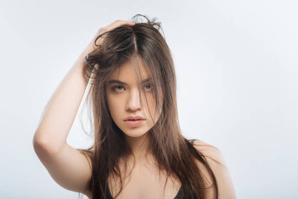 istock Creative wistful woman breaking up with guy 909513642
