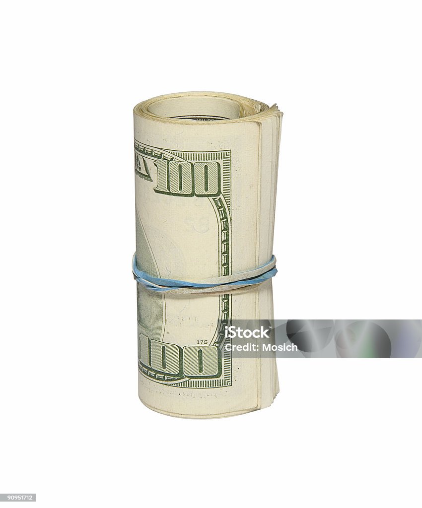 Валик - Стоковые фото 100 американских долларов роялти-фри