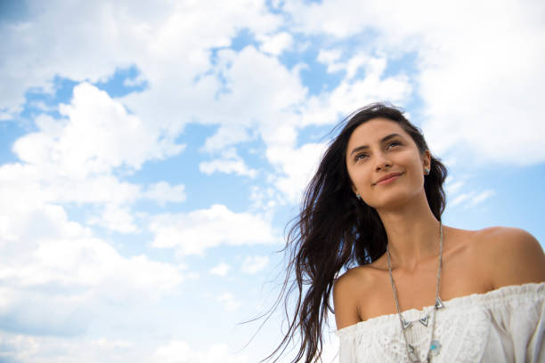 istock Happy smiling woman 909517626
