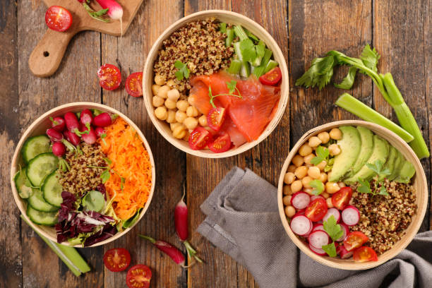 istock different sort of vegetarian salad 909519336