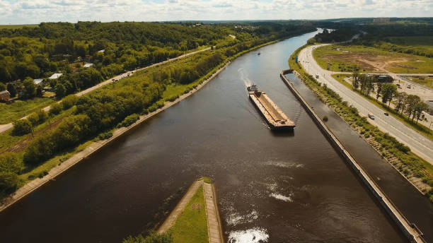 istock Gateway on the river. Sluice Gates 909527026