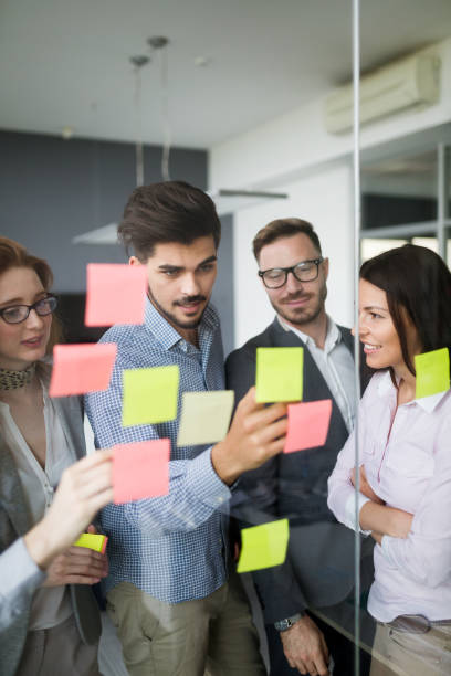 istock Collaboration and analysis by business people working in office 909529984
