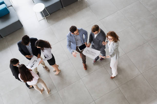 istock Collaboration and analysis by business people working in office 909530298