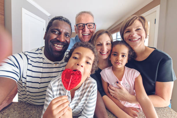 istock Family selfie 909541760