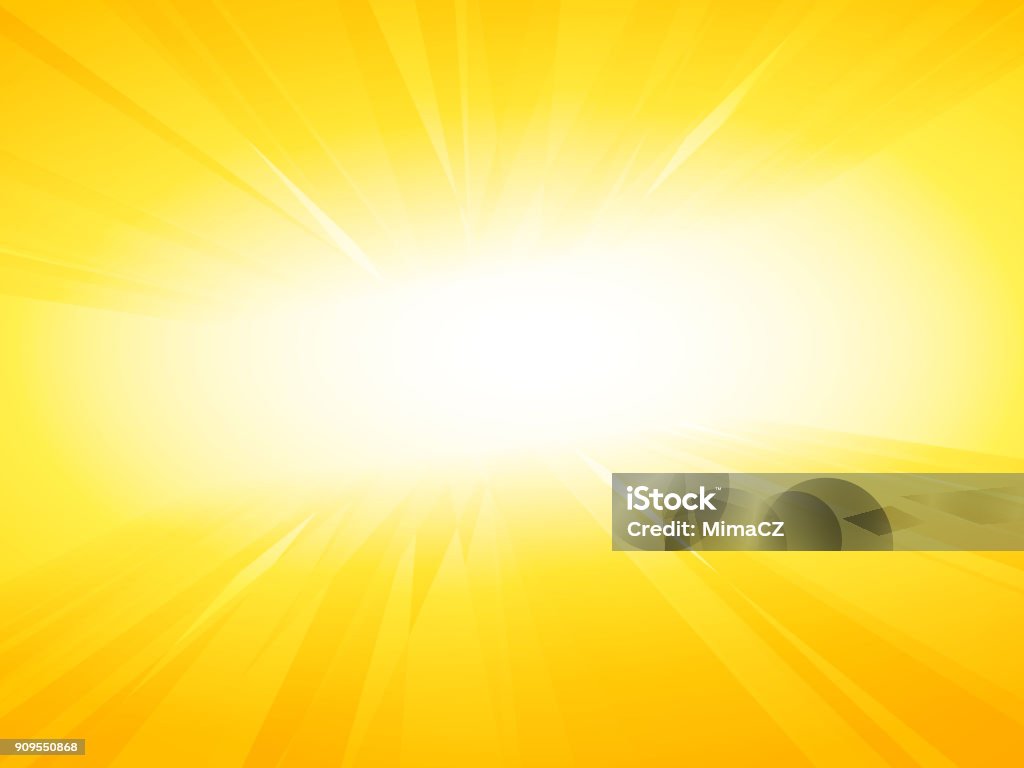 Summer Rays Background Summer Rays Background Stock Illustration - Download Image Now ...
