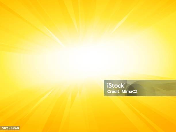 Summer Rays Background Summer Rays Background Stock Illustration - Download Image Now ...