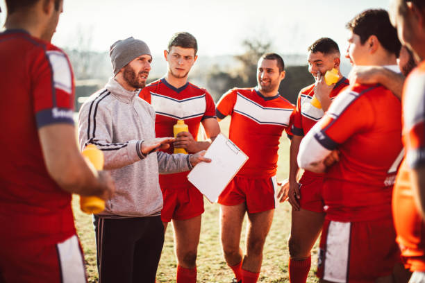 istock Time out on rugby field 909561510