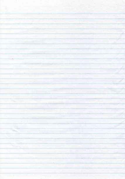 papel texturizado - fina azul forrado de papel - lined paper - fotografias e filmes do acervo