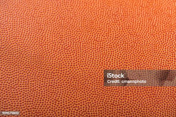 Photo libre de droit de Fond De Basketball Texturé Avec Mise Au Point Sélective banque d'images et plus d'images libres de droit de Basket-ball