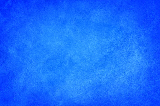 istock Blue watercolor scanned background 909585904