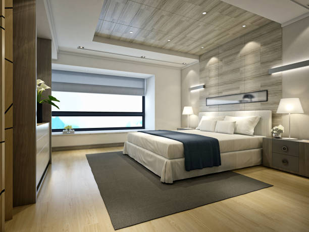 istock 3D render of Living Room 909589944